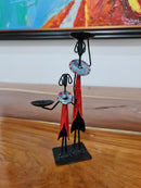 Maasai Mum and Child Candle-Stand