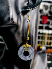 Coin Pendulum Earrings