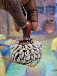 Mini Cowrie Shekere (Shaker)