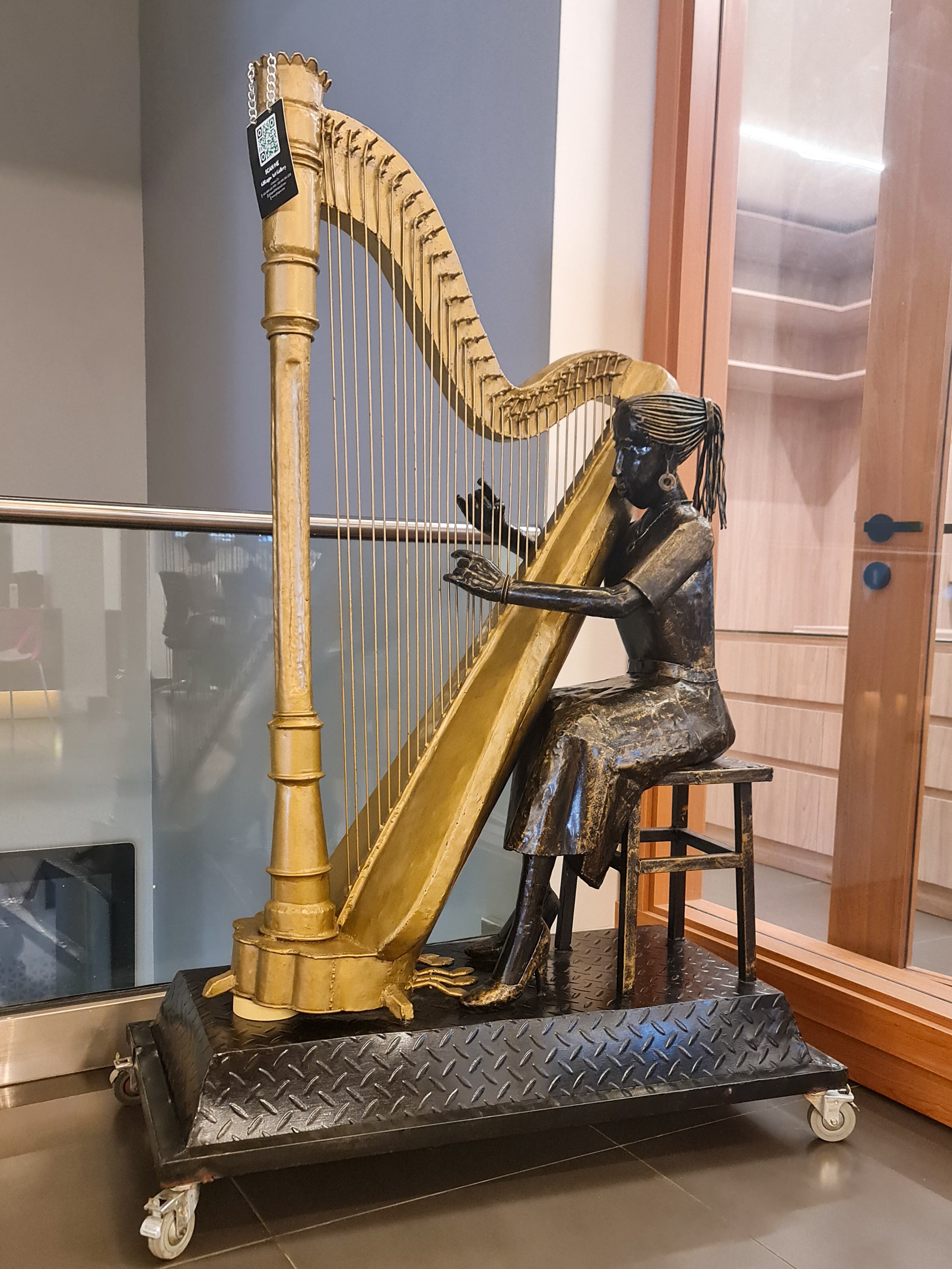 The Harpist by David J x GBLagos