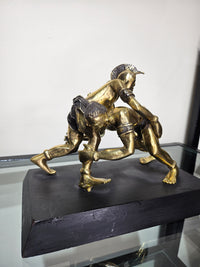 African Wrestlers (Bronze)