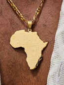 Map of Africa Necklace