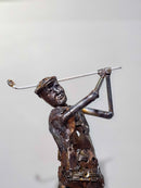 Male Pro Golfer-Metal Sculpture by Nwoga x GBLagos