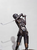 Female Pro Golfer-Metal Sculpture by Nwoga x GBLagos