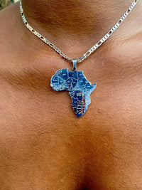 Map of Africa Necklace