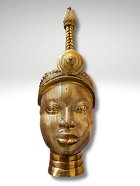 Olokun (Ife) Bronze Head (Life-Size)